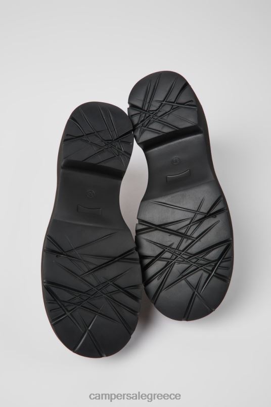 milah brown δερμάτινα loafers για γυναίκες νέες αφίξεις Camper V20TF946 καφέ