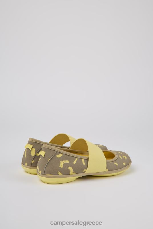 Γυναικεία αθλητικά παπούτσια από ύφασμα και nubuck με σωστό σχεδιασμό Camper V20TF988 άσπρο