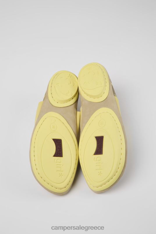 Γυναικεία αθλητικά παπούτσια από ύφασμα και nubuck με σωστό σχεδιασμό Camper V20TF988 άσπρο