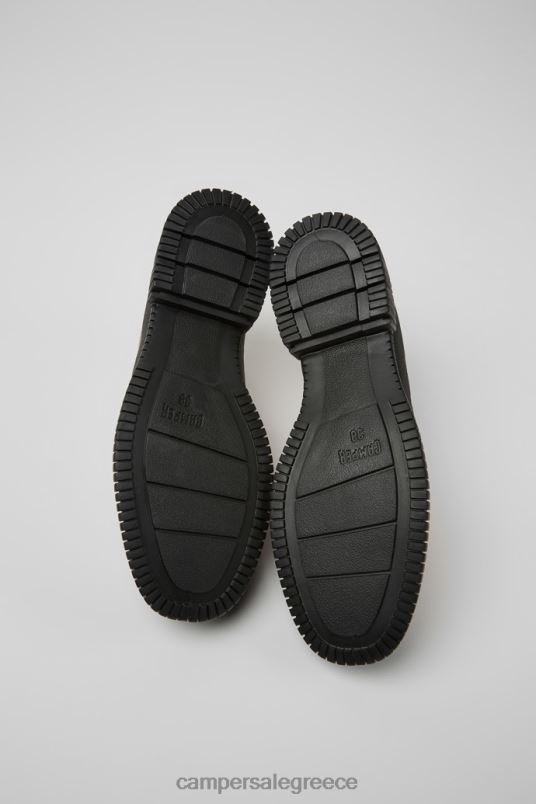 σχέδιο pix ροζ και μαύρο δερμάτινα παπούτσια με κορδόνια για γυναίκες Camper V20TF1093 ροζ