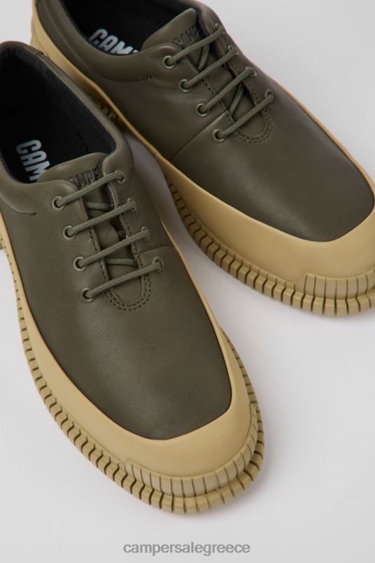 αποκλειστικά pix πράσινα και μπεζ δερμάτινα παπούτσια για γυναίκες Camper V20TF980 πράσινος
