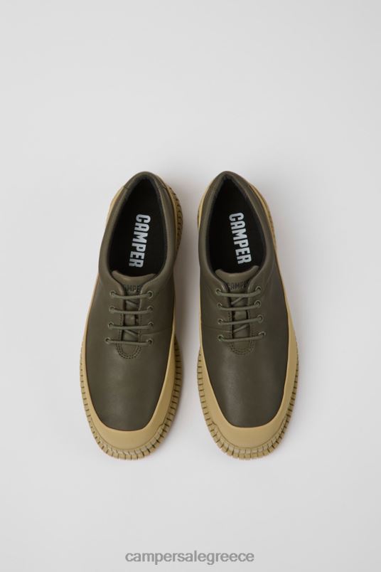 αποκλειστικά pix πράσινα και μπεζ δερμάτινα παπούτσια για γυναίκες Camper V20TF980 πράσινος