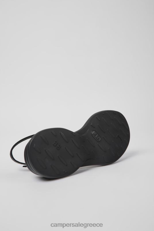 spiro μαύρα δερμάτινα σανδάλια για γυναίκες νέες παραλαβές Camper V20TF1010 μαύρος