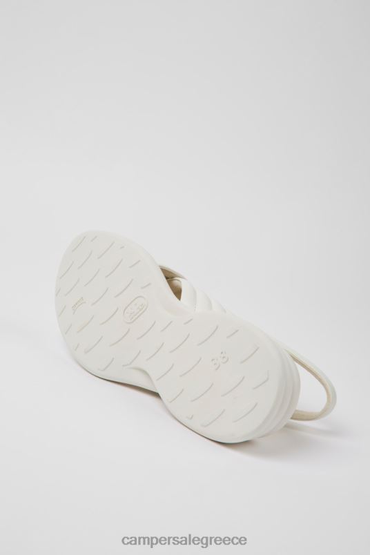 Σχέδιο spiro λευκά δερμάτινα σανδάλια για γυναίκες Camper V20TF1046 άσπρο