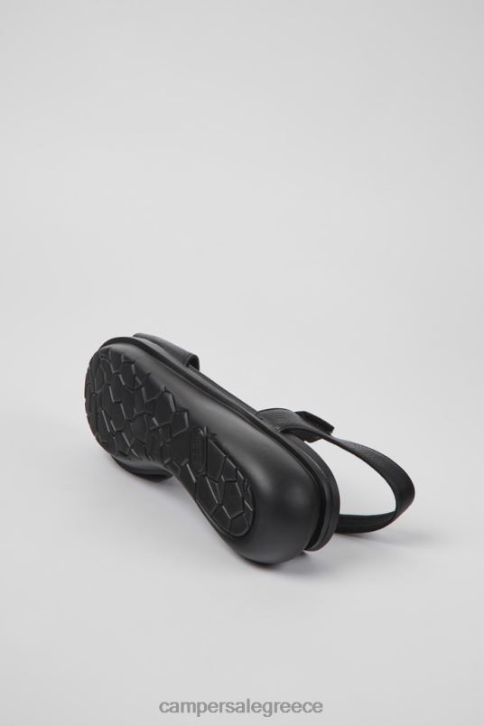 μπαλόνι μαύρο γυναικείο πέδιλο t-strap νέες παραλαβές Camper V20TF1030 μαύρος