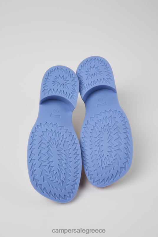 αποκλειστική taylor λευκά και κόκκινα δερμάτινα loafers για γυναίκες Camper V20TF1078 άσπρο