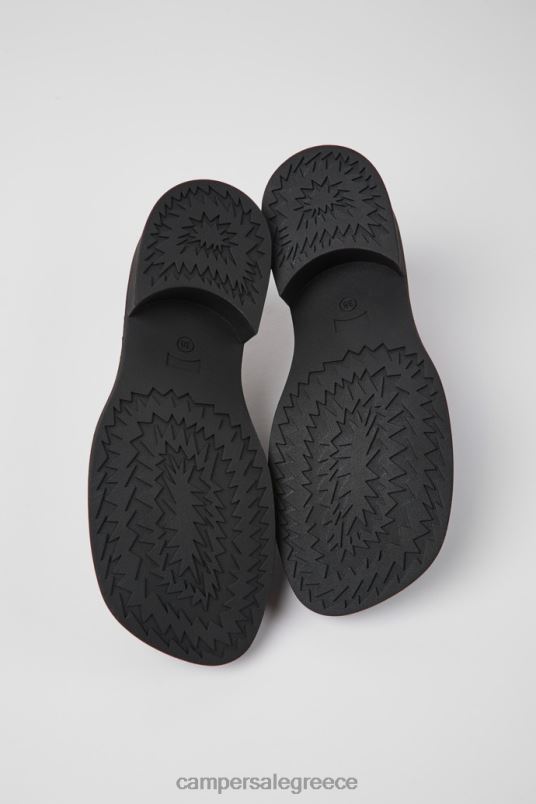 Σχέδιο taylor μαύρα δερμάτινα loafers για γυναίκες Camper V20TF952 μαύρος