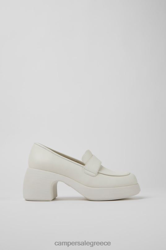 Αποκλειστικά γυναικεία λευκά δερμάτινα παπούτσια thelma Camper V20TF951 άσπρο