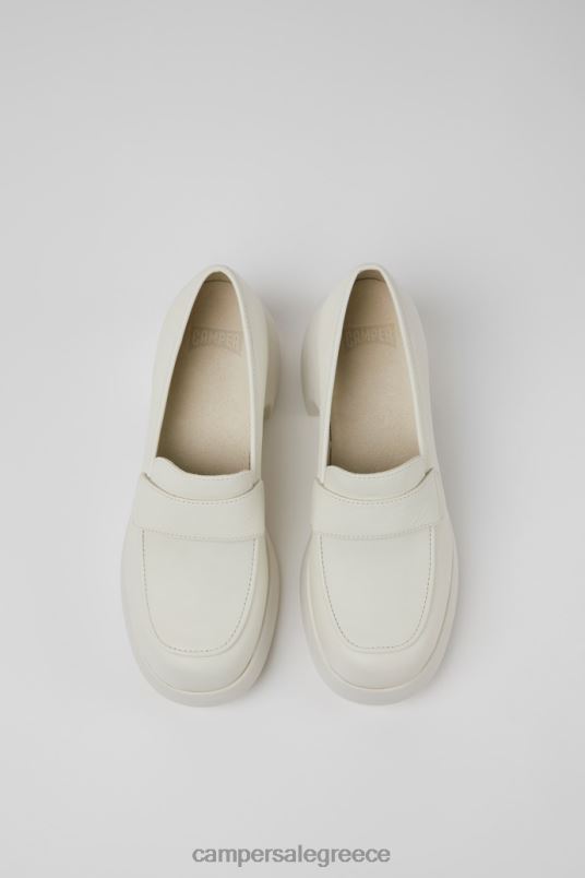 Αποκλειστικά γυναικεία λευκά δερμάτινα παπούτσια thelma Camper V20TF951 άσπρο