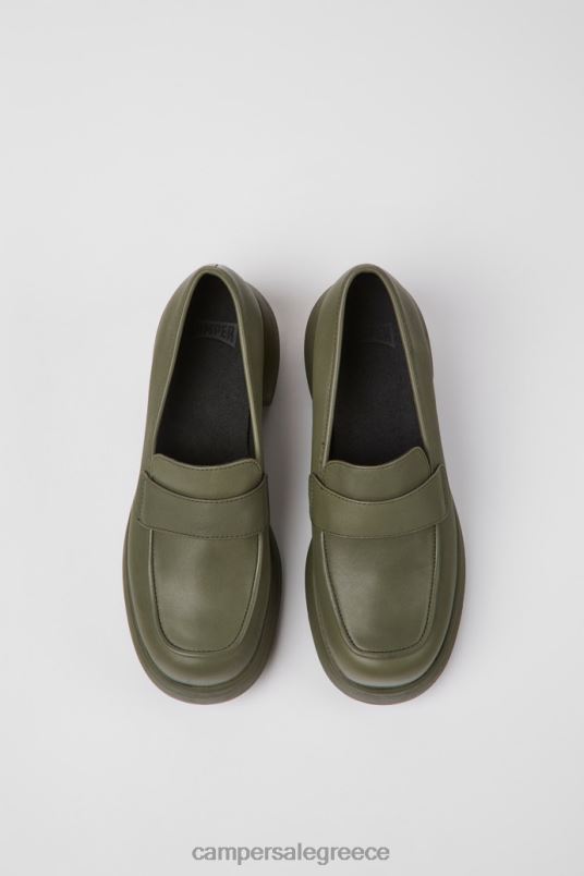 δερμάτινα παπούτσια thelma green για γυναίκες νέες παραλαβές Camper V20TF950 πράσινος