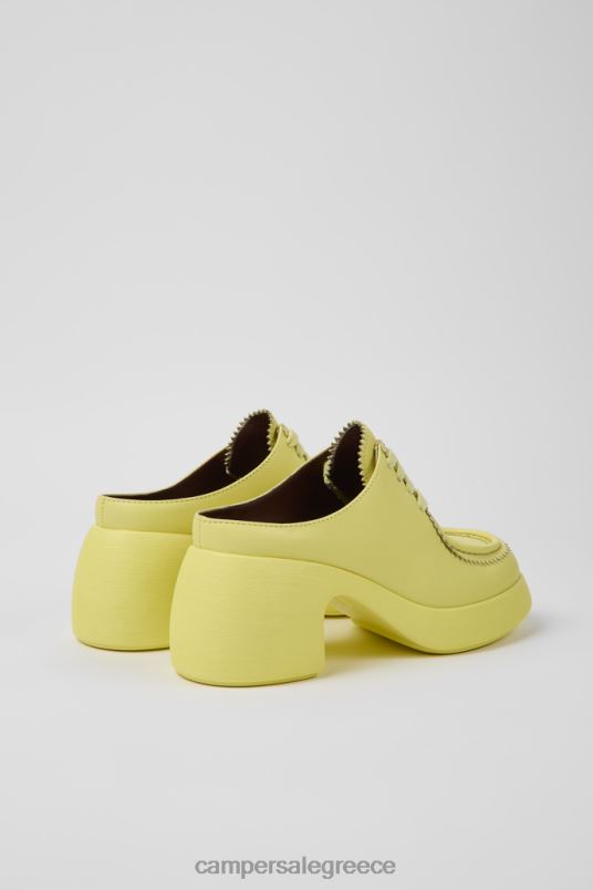 σχεδίαση thelma yellow leather mules για γυναίκες Camper V20TF1097 κίτρινος