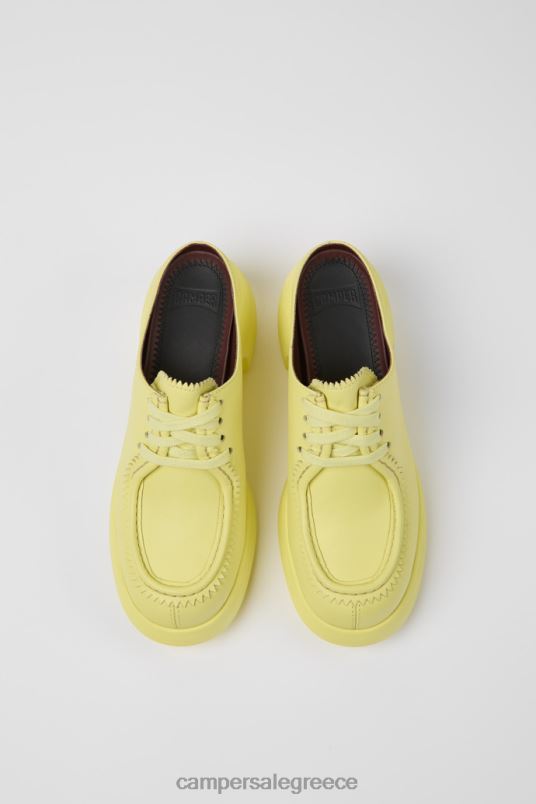 σχεδίαση thelma yellow leather mules για γυναίκες Camper V20TF1097 κίτρινος