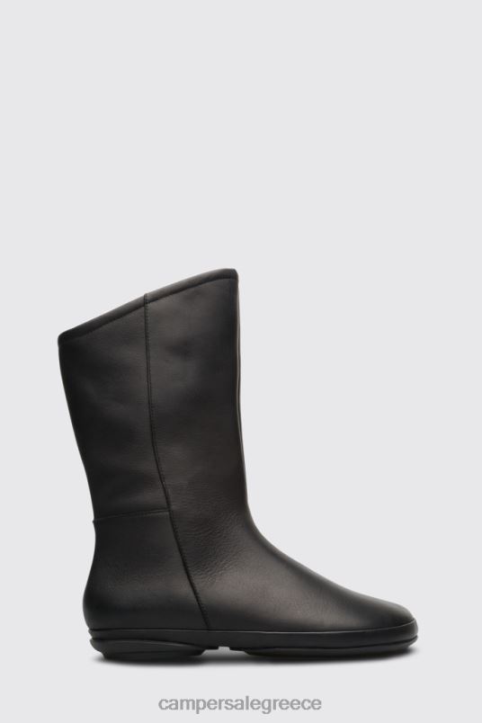 Σχεδιασμός δεξιά μαύρη μεσαία μπότα για γυναίκες Camper V20TF633 μαύρος