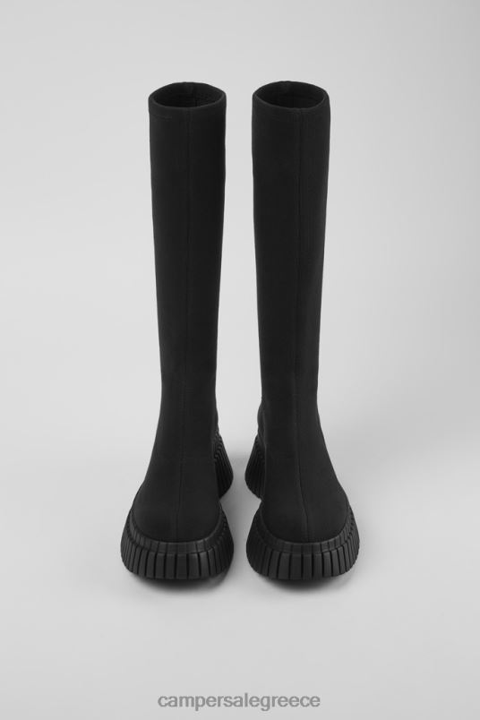 design bcn μαύρες υφασμάτινες μπότες για γυναίκες Camper V20TF619 μαύρος