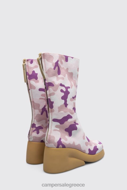 design ssense & petra Collins ψηλές μπότες καμουφλάζ για γυναίκες Camper V20TF644 καμουφλάζ