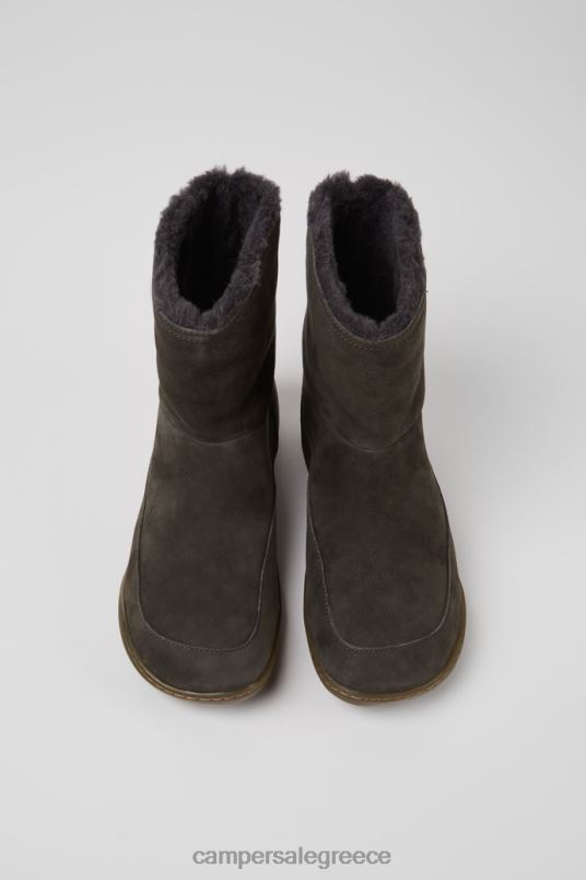 αποκλειστικά γυναικεία μποτάκια peu σκούρο γκρι nubuck Camper V20TF628 γκρί