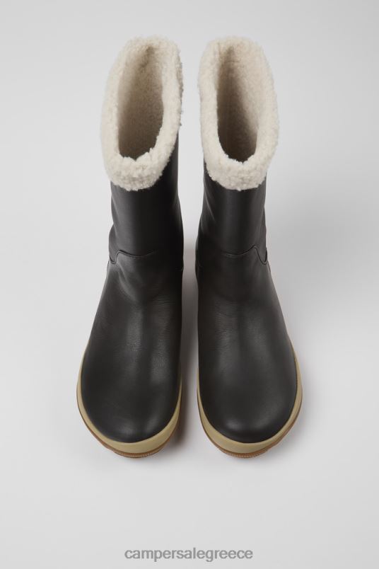 αποκλειστικές γυναικείες μπότες peu pista gore-tex καφέ δερμάτινες Camper V20TF624 καφέ