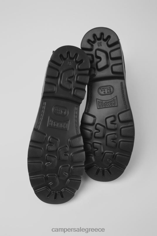 Brutus σκούρο πράσινο κερωμένο nubuck μπότες με κορδόνια αποκλειστικά Camper V20TF517 πράσινος