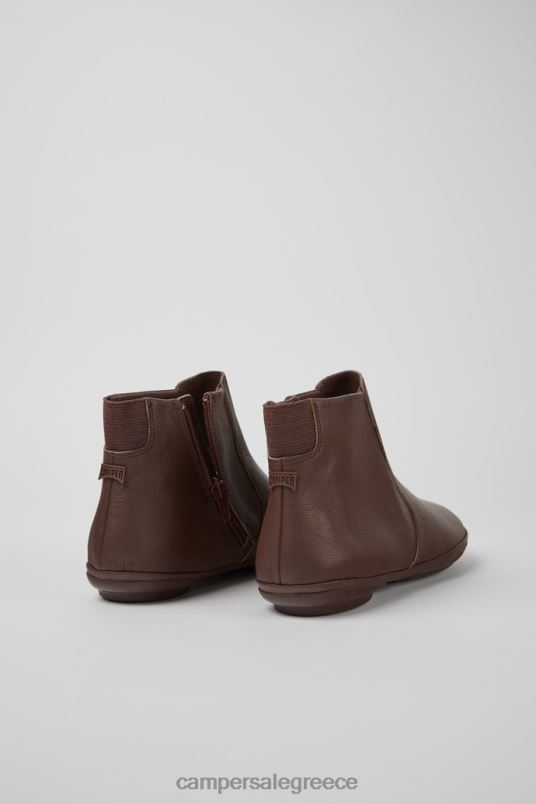 δεξιά μπορντό δερμάτινα μποτάκια για γυναίκες νέες παραλαβές Camper V20TF526 Βουργουνδία