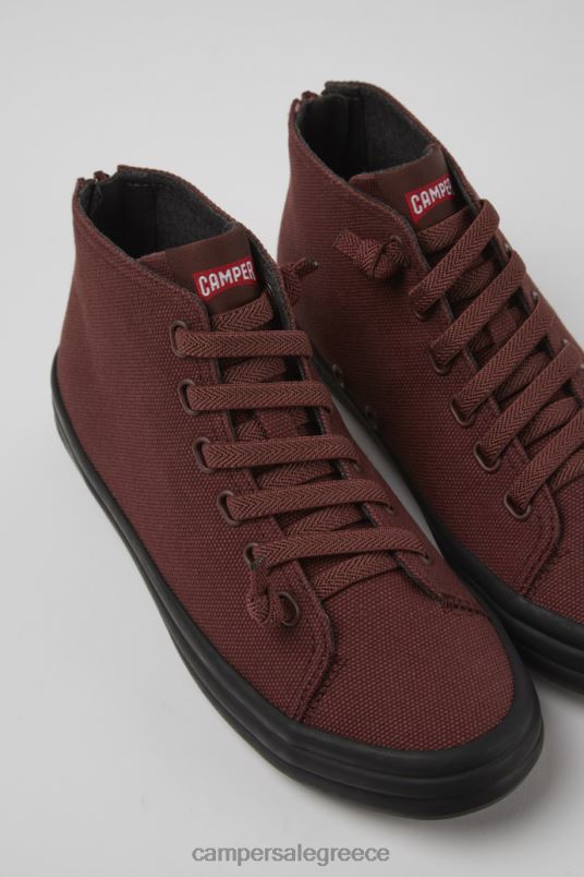 μπορντό υφασμάτινα μποτάκια για γυναίκες αποκλειστικά Camper V20TF542 Βουργουνδία