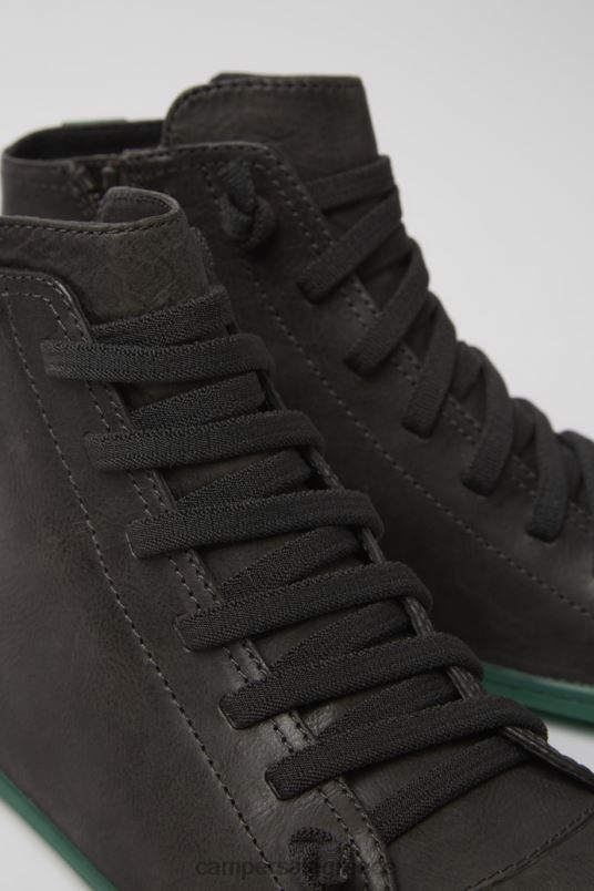 Peu γκρι δερμάτινα μποτάκια για γυναίκες αποκλειστικά Camper V20TF529 γκρί