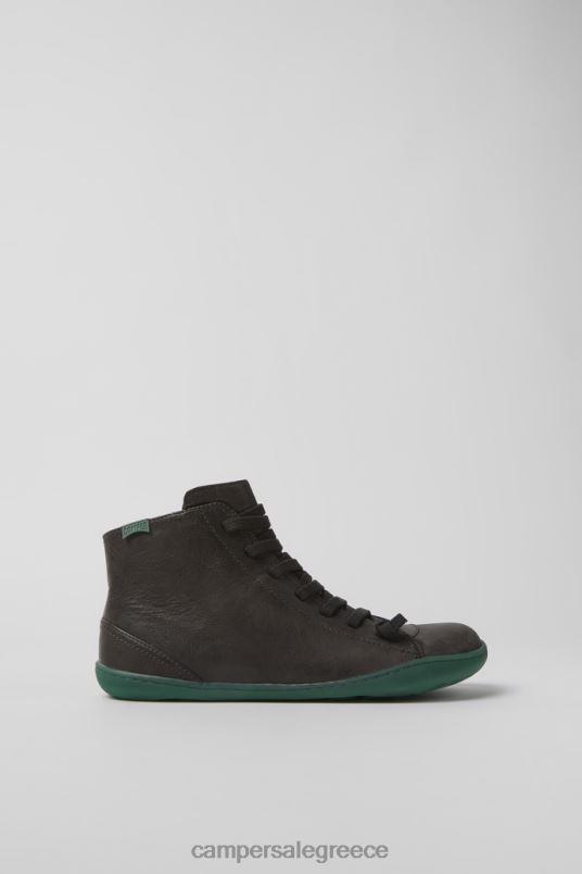 Peu γκρι δερμάτινα μποτάκια για γυναίκες αποκλειστικά Camper V20TF529 γκρί