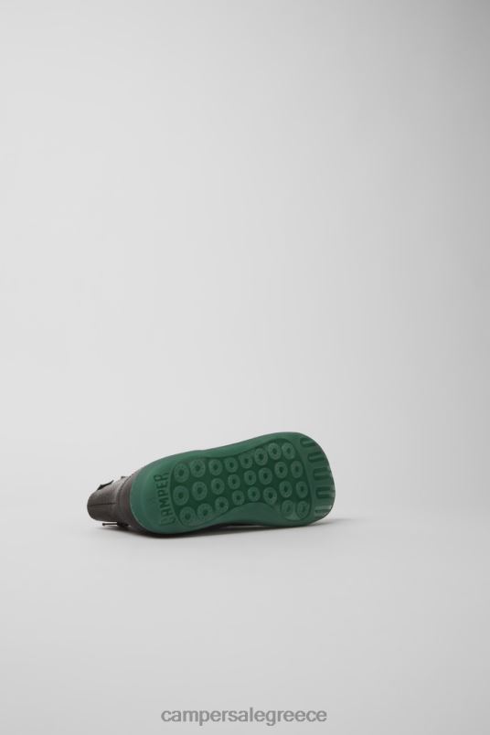 Peu γκρι δερμάτινα μποτάκια για γυναίκες αποκλειστικά Camper V20TF529 γκρί