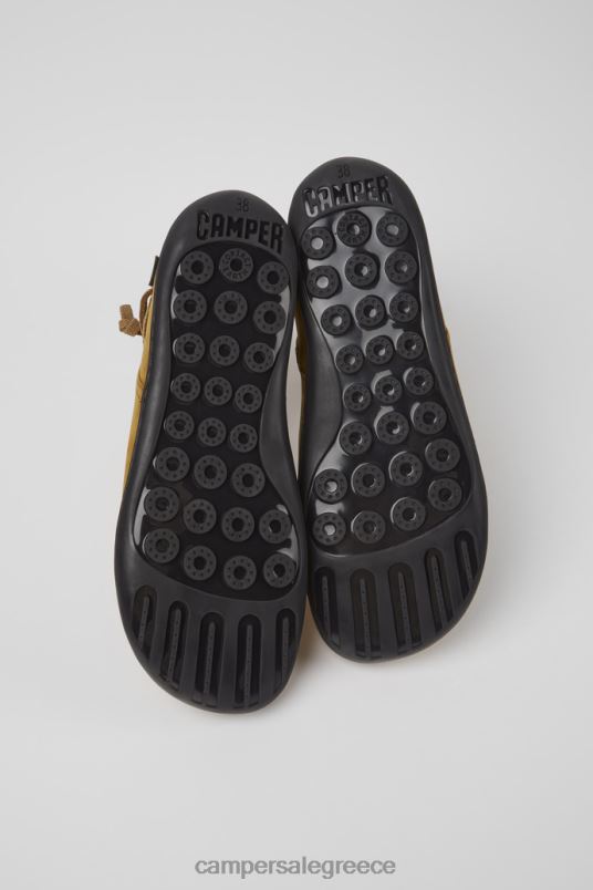 Peu ανοιχτό καφέ nubuck μποτάκια για γυναίκες αποκλειστικά Camper V20TF519 καφέ