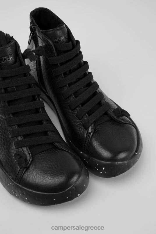 Peu stadium μαύρα δερμάτινα μποτάκια για γυναίκες νέες παραλαβές Camper V20TF495 μαύρος