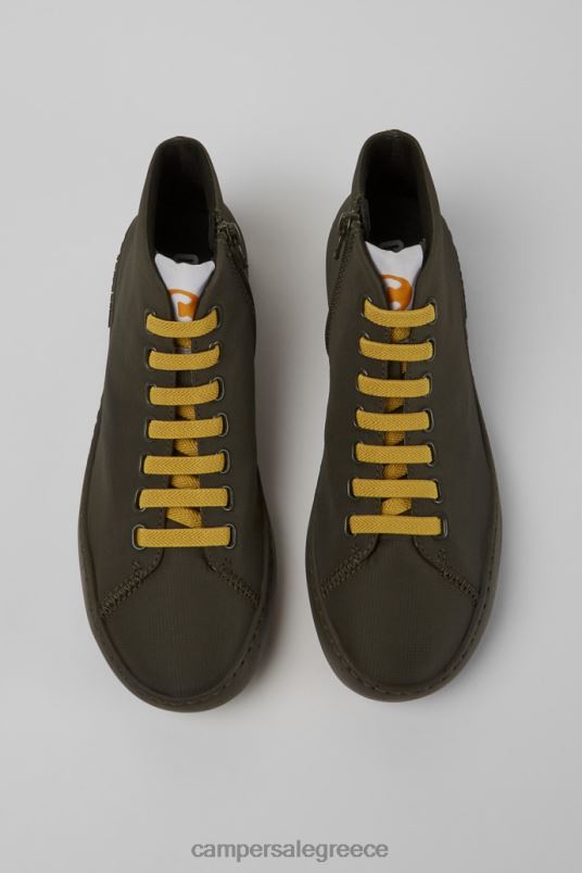 Peu touring πράσινα υφασμάτινα μποτάκια αποκλειστικότητας Camper V20TF606 πράσινος