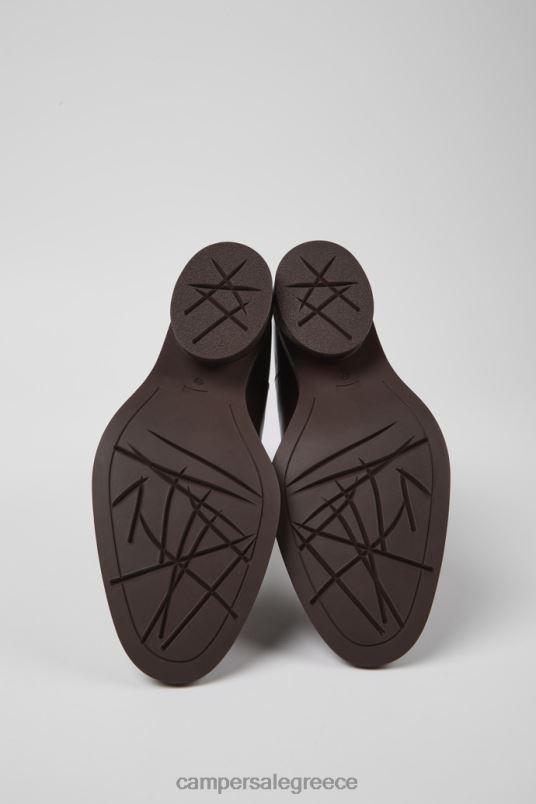 bonnie σκούρο καφέ δερμάτινες μπότες για γυναίκες νέες αφίξεις Camper V20TF444 καφέ