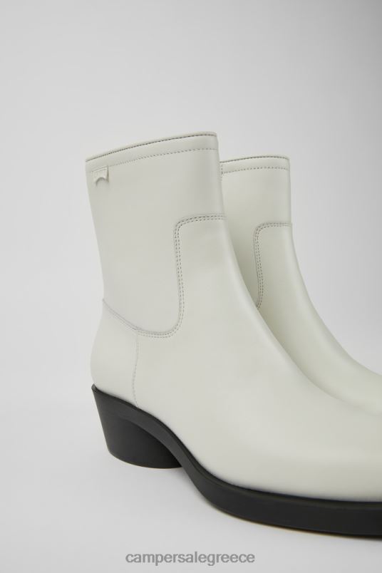 bonnie λευκά δερμάτινα μποτάκια για γυναίκες νέες παραλαβές Camper V20TF447 άσπρο