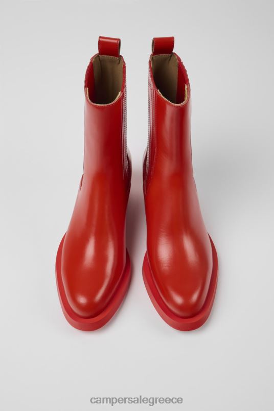 bonnie red δερμάτινες μπότες για γυναίκες νέες αφίξεις Camper V20TF442 το κόκκινο