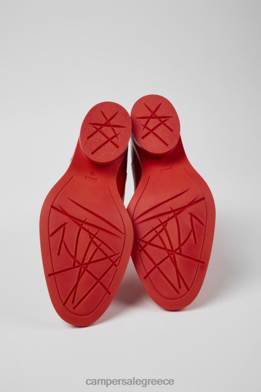 bonnie red δερμάτινες μπότες για γυναίκες νέες αφίξεις Camper V20TF442 το κόκκινο