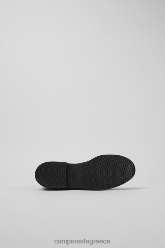 αποκλειστικά bowie μαύρα δερμάτινα μποτάκια για γυναίκες Camper V20TF538 μαύρος