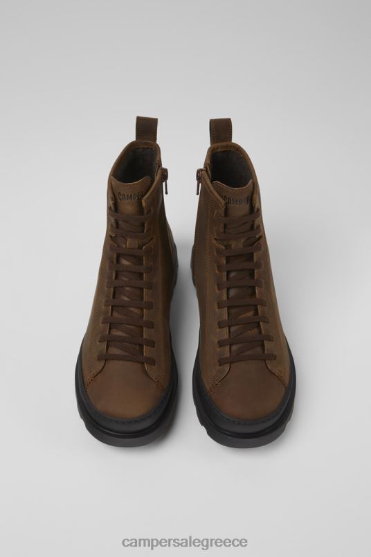 brutus καφέ μεσαία δαντέλα μπότα για γυναίκες νέες αφίξεις Camper V20TF435 καφέ