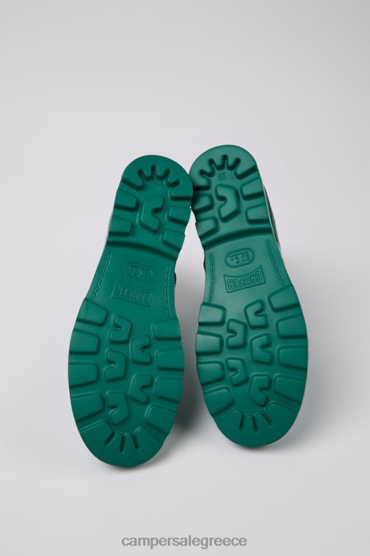 brutus πράσινα και μπλε δερμάτινα μποτάκια αστραγάλου για γυναίκες νέες αφίξεις Camper V20TF462 πράσινος