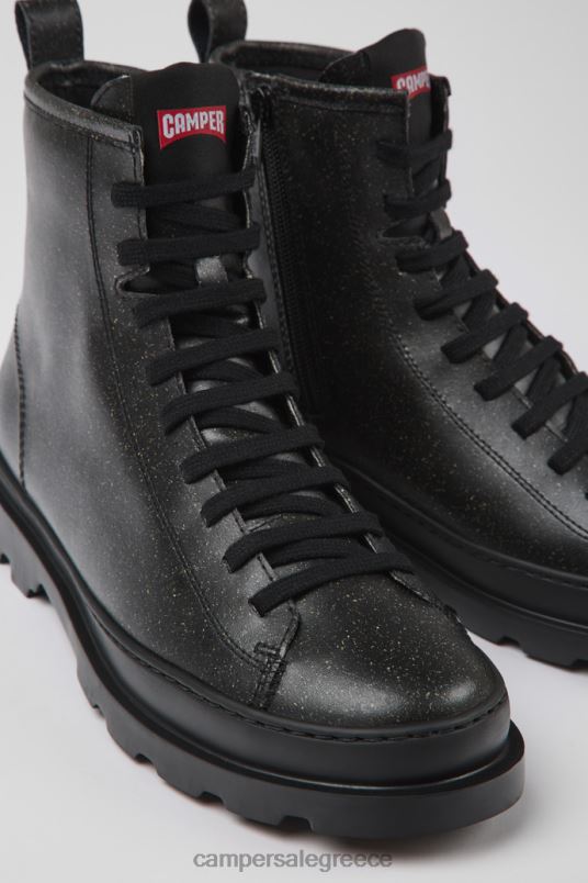 αποκλειστικά γυναικεία μποτάκια brutus black mirum Camper V20TF514 μαύρος