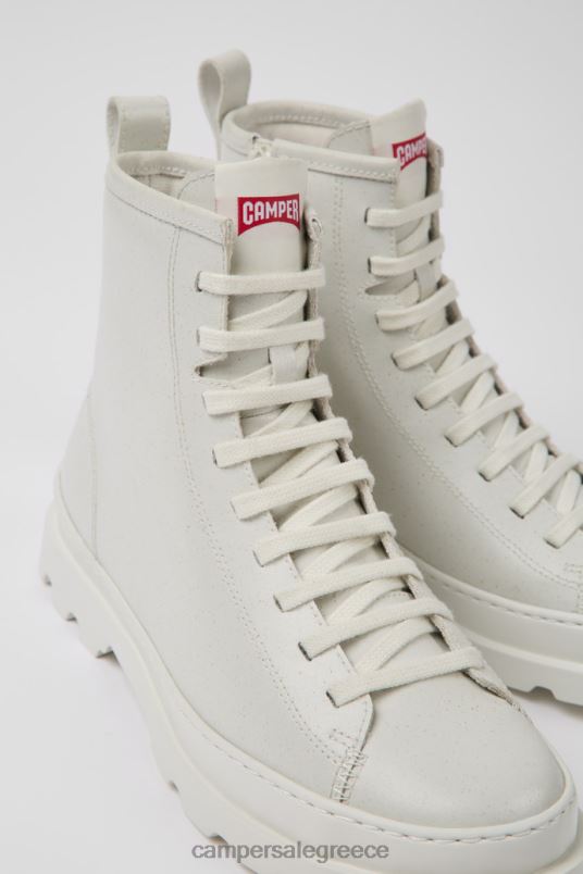 γυναικεία μποτάκια με σχέδιο brutus λευκό mirum Camper V20TF515 άσπρο