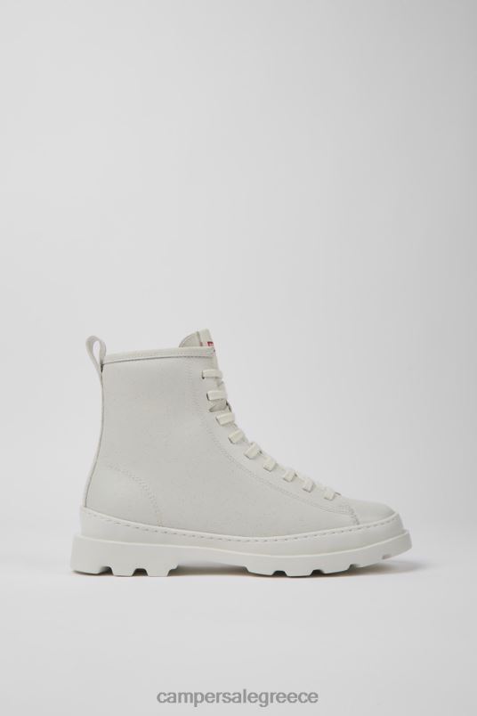 γυναικεία μποτάκια με σχέδιο brutus λευκό mirum Camper V20TF515 άσπρο