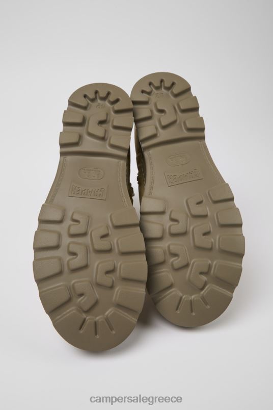 brutus μπεζ υφασμάτινα και nubuck μποτάκια για γυναίκες αποκλειστικά Camper V20TF397 μπεζ