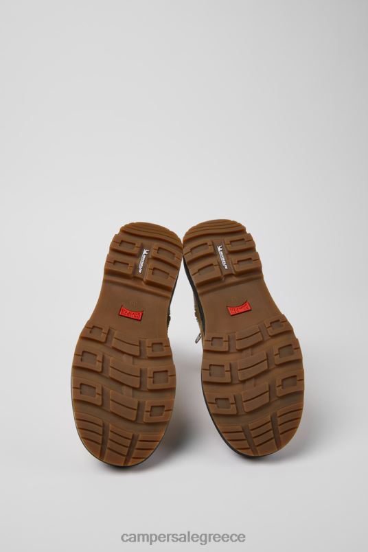 brutus trek michelin μπεζ δερμάτινα μποτάκια για γυναίκες νέες αφίξεις Camper V20TF419 μπεζ