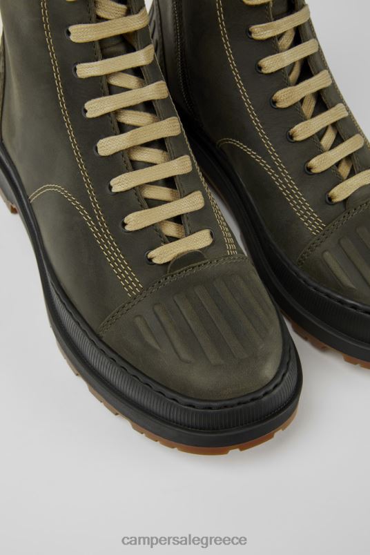 brutus trek michelin σκούρο πράσινο nubuck μποτάκια για γυναίκες νέες αφίξεις Camper V20TF417 πράσινος