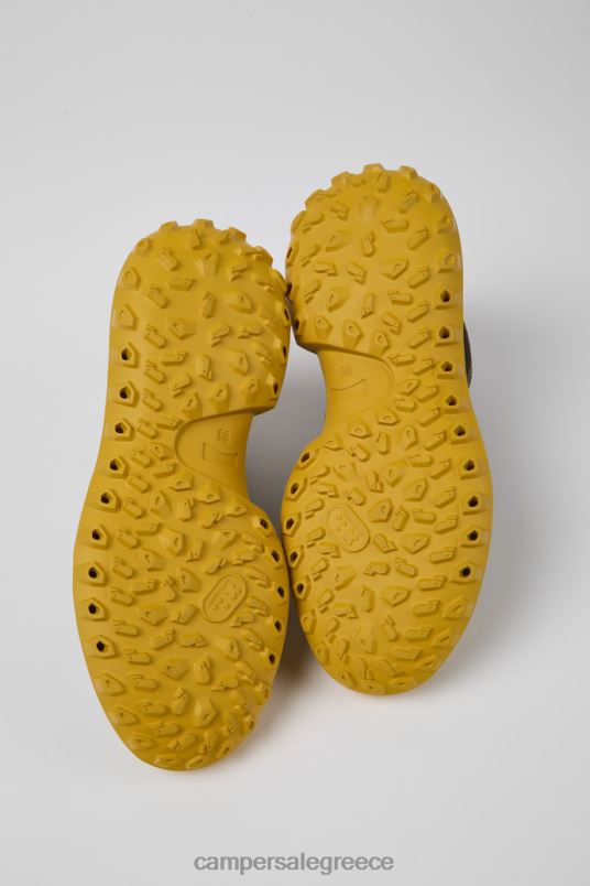 crclr gore-tex γκρι nubuck και υφασμάτινα πάνινα παπούτσια για γυναίκες νέες αφίξεις Camper V20TF1853 γκρί