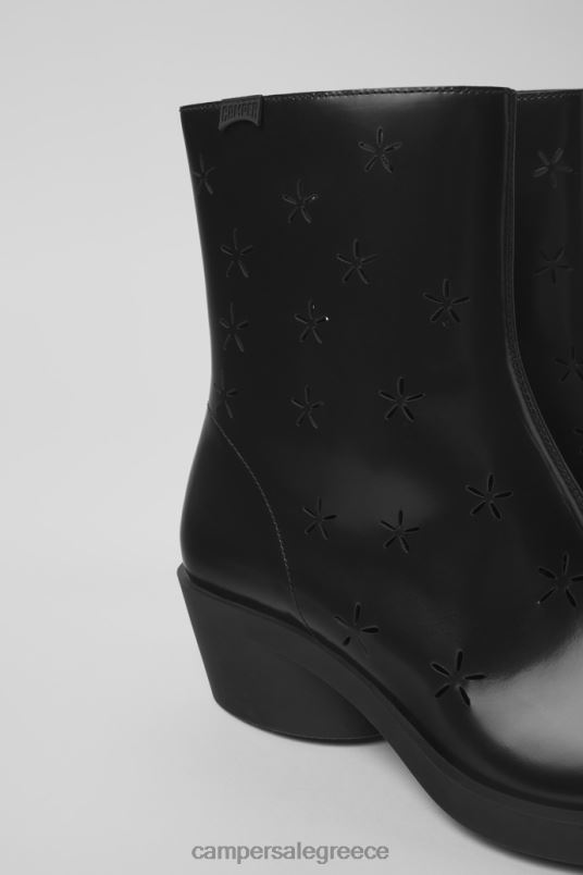 design bonnie μαύρες δερμάτινες μπότες για γυναίκες Camper V20TF391 μαύρος