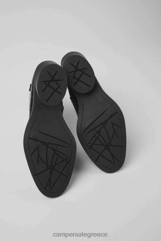 design bonnie μαύρες δερμάτινες μπότες για γυναίκες Camper V20TF391 μαύρος