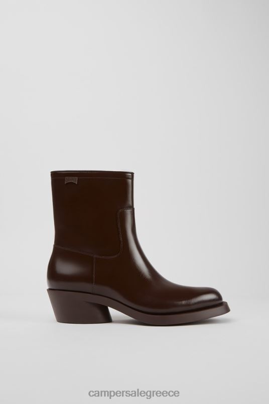 design bonnie σκούρο καφέ μποτάκια για γυναίκες Camper V20TF446 καφέ