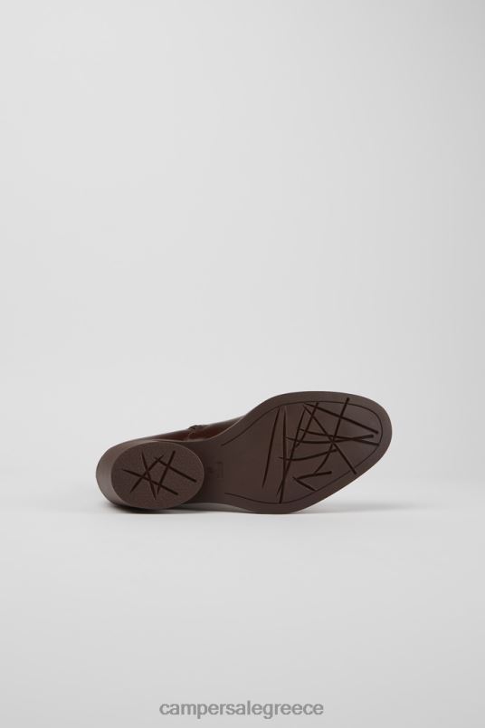 design bonnie σκούρο καφέ μποτάκια για γυναίκες Camper V20TF446 καφέ