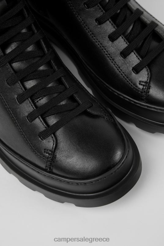 design brutus μαύρη μεσαία δαντέλα μπότα για γυναίκες Camper V20TF433 μαύρος