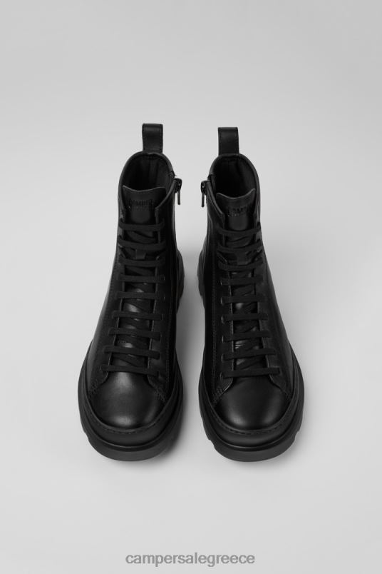 design brutus μαύρη μεσαία δαντέλα μπότα για γυναίκες Camper V20TF433 μαύρος